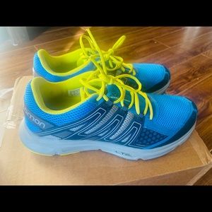 Mens Salomon XR Shift blue and yellow